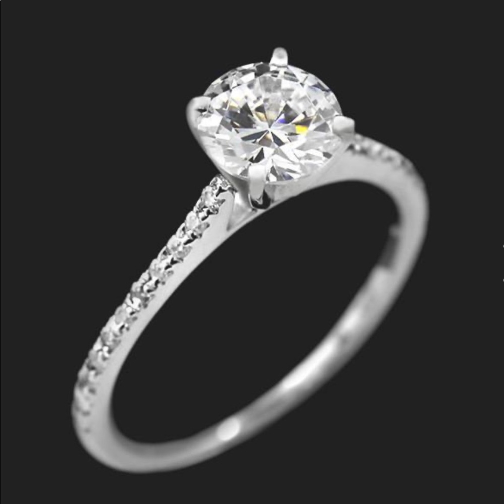 Miadonna Idyllic Stackable Engagement Ring - image 1